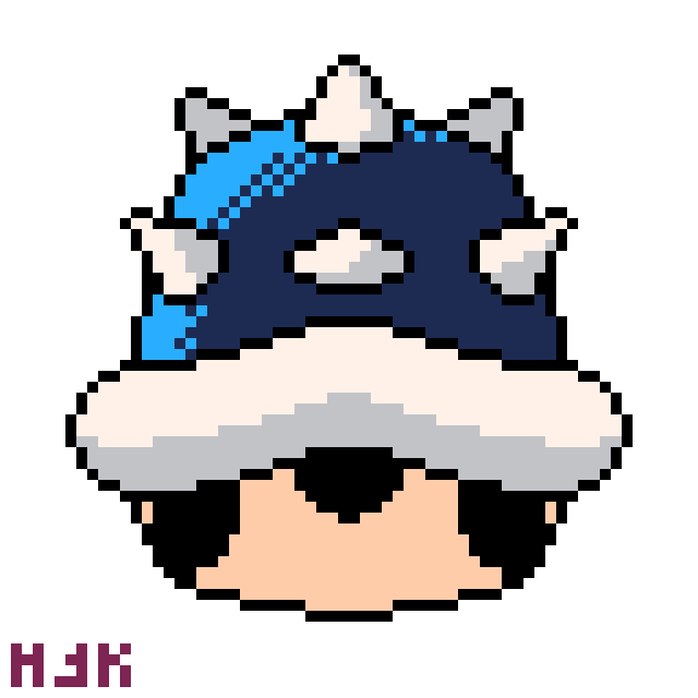 Carapace bleue, par Hefka
