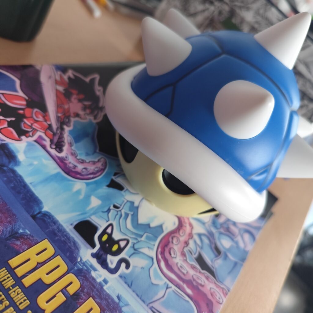 Carapace bleue du monde réel !