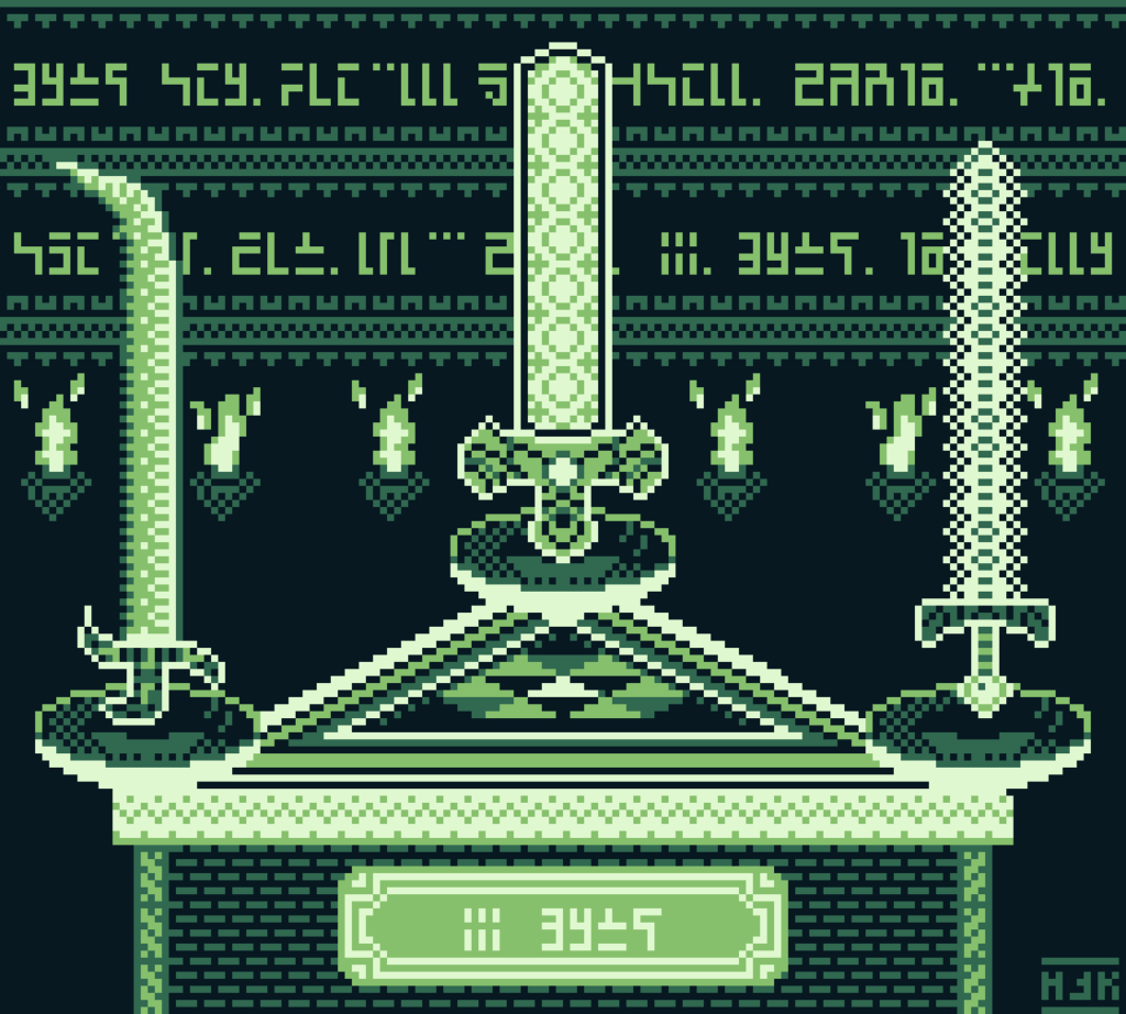Grand Trinity dans la Game Boy !